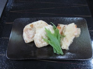 柿天ぷら